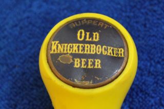 Vintage Old Knickerbocker Beer Tap Gear Shift Knob Handle Accessory Ball Ruppert 2
