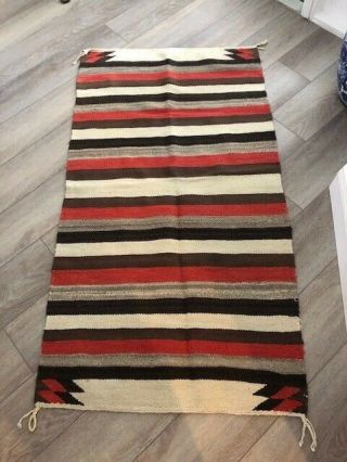 Authentic Navajo Saddle Blanket/rug