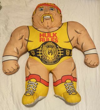 Vintage Wwf Wwe Tonka Wrestling Buddies Buddy Hulk Hogan Wcw Nwo Aew Hulkamania