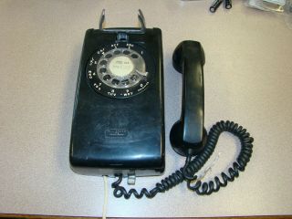 Vintage Bell System Western Electric Rotary Dial Wall Phone