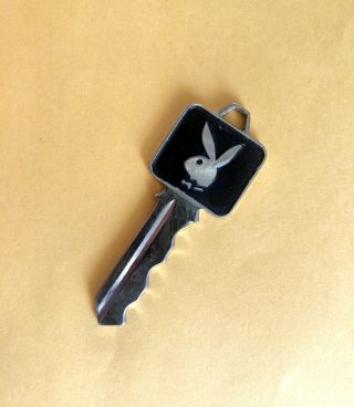 Vintage Playboy Club Key With Bunny Logo,  Numbered,  Los Angeles