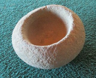 AUTHENTIC NATIVE AMERICAN MORTAR & PESTLE WITH - NORTHERN CALIFORNIA 2