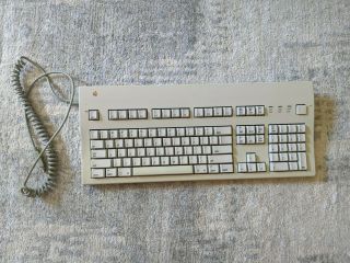 Apple Extended Keyboard Ii Mac Adb Desktop Vintage M3501,  White Damped Alps Keys