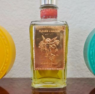 vintage Fleurs D ' Amour by ROGER AND GALLET Perfume Splash Lotion Soap (6.  6 oz) 2