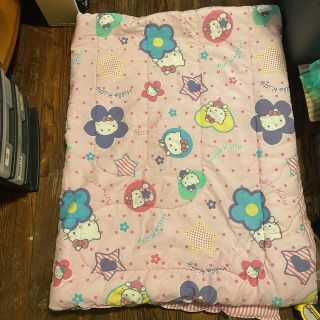 Vintage Sanrio Hello Kitty Comforter Approx Size 63 X 80 Inches