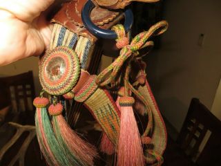 Horse hair bridle - very early piece made at Deere Lodge Prison in Montana 3