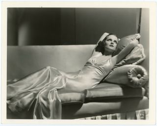 Languid Art Deco Beauty Florine Mckinney 1930s Russell Ball Photograph