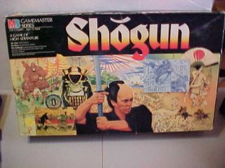 Vintage Shogun Milton Bradley 1986 Master Series Game