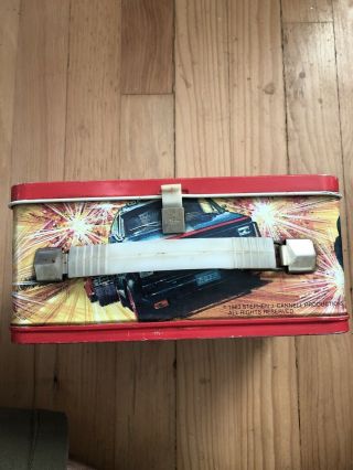 Vintage 1983 THE A - TEAM Metal Lunch Box 3