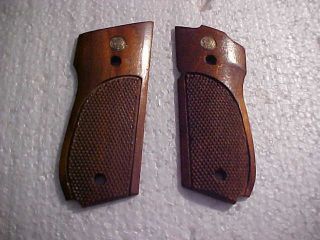 S&w Model 39 Or 52 Factory Grip Panels Smith & Wesson Vintage