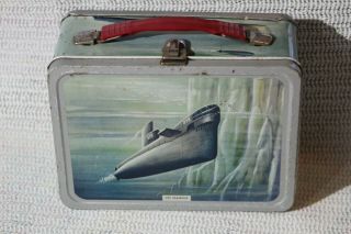 Vintage 1960 Us Navy Submarines Lunchbox No Thermos