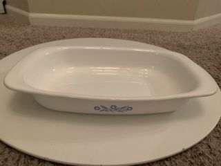Set of 6 Vintage Corning Ware Baking Dishes With Lids - Blue Cornflower Pattern 2