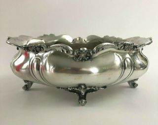Antique Edwardian Reed & Barton Silver Plated Fruit Bowl 1900 - 1910