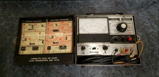 Vintage Sencore Tf17a Transistor Fet Tester