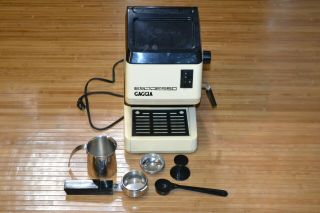 Vintage Gaggia Coffee Maker & Espresso Machine W/ Return Policy