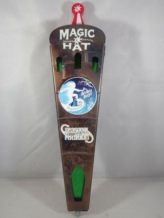 Bar Beer Tap Magic Hat Snow Roller Hoppy Brown Ale Seasonal Rotation