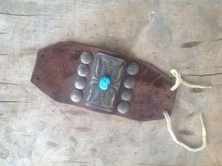 Coal Chieseled Silver / Turquoise Ketoh