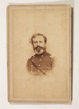 1860s Civil War General Alexander Hays Cdv Photo Killed In Action The Wilderness