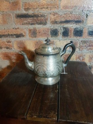 Vintage Silver Plated Epns Coffee/tea Pot