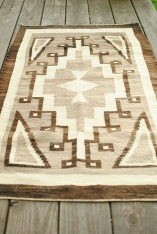 1920 ' s Vintage Navajo Woven Blanket 2