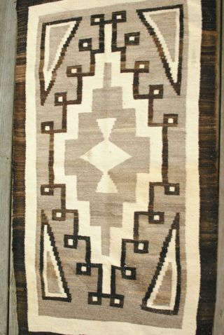 1920 ' s Vintage Navajo Woven Blanket 3