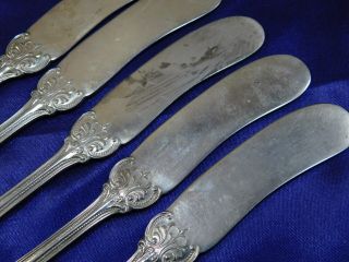 TOWLE OLD NEWBURY STERLING SILVER BUTTER KNIFE FLAT - 3