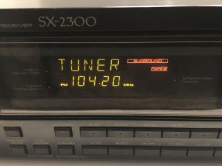 Vintage Pioneer SX - 2300 Stereo Receiver With Graphic Equalizer 315W Output 2