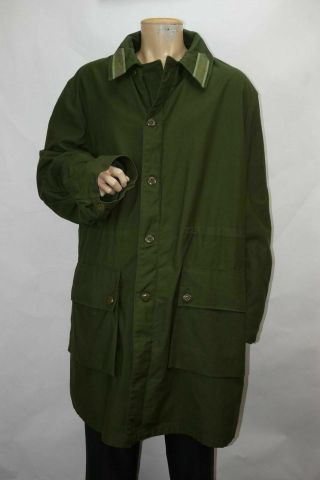Vintage Swedish Military Jacket Norsel Fabriks Ab Long Coat M7360 - 0040000 - 3