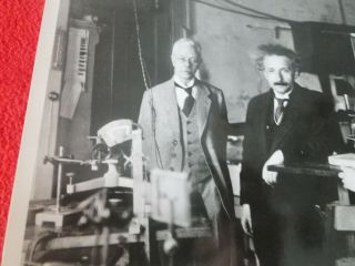 Vintage Type 1 8 x 10 Albert Einstein Photo AIP Niels Bohr Library 5