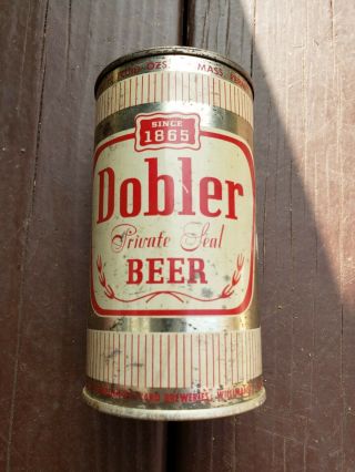 Dobler Private Seal Beer Flat Top Can By Hampden - Harvard Brewing Mass