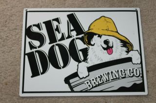 Sea Dog Brewing Co.  Pub Bar Metal Tin Sign Man Cave Deco