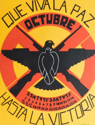 Chicano Poster From The 1970 