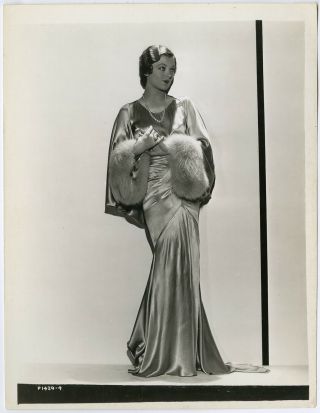 Lavish Pre - Code Glamour Girl Myrna Loy 1932 Love Me Tonight Photograph