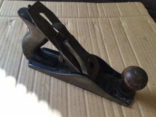 Vintage Stanley Bailey No.  3 Woodworking Plane Smooth Bottom