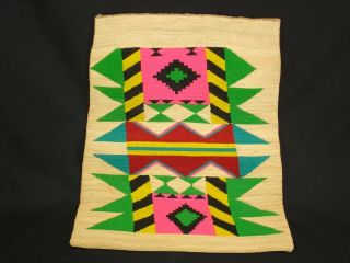 Well Woven Plateau Corn Husk Bag,  Native American Indian,  Circa: 1925