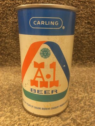A - 1 Beer,  12oz Fan Tab Beer Can; Carling Brewing; Phoenix,  Arizona; Tough