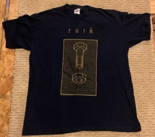 Vintage 1993 Rush Counterparts Tour Concert T Shirt Large