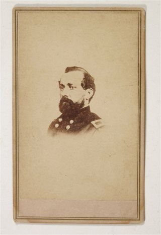 1860s Civil War General Jesse Reno Cdv Photo By Mathew Brady Killed In Action