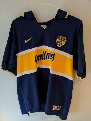 Vintage Boca Juniors 1996 Nike Jersey Xl Rare