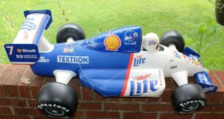 Miller Lite Beer Inflatable Blow Up Indy Style Car