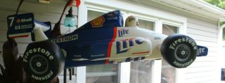 Miller Lite Beer Inflatable Blow Up Indy Style Car 2