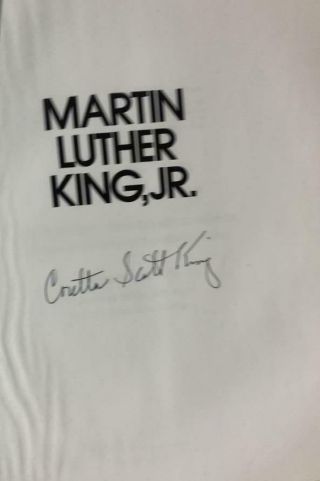 Martin Luther KING JR.  - Book SIGNED by Corretta Scott KING,  ABERNATHY,  LEWIS 3