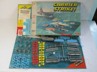 Vintage,  Milton Bradley,  1977,  Carrier Strike Board Game,  Complete