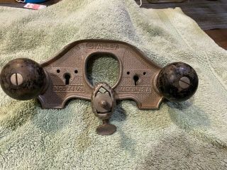 Vintage Stanley No.  71 - 1/2 Router Plane (type 8) ; All 3 Cutters