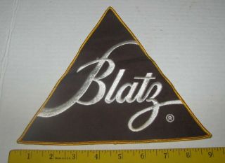 Blatz Beer Large Uniform Patches Vintage 1960 