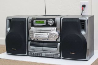 Vintage 1998 Aiwa Ca - Dw630u Carry Component System (boombox)