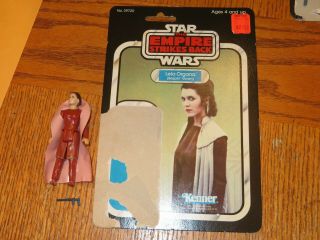 Vintage Star Wars Princess Leia Organa Bespin Gown Complete W/ Esb Cardback