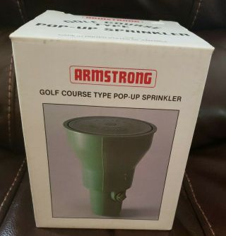 Vintage Armstrong Golf Course Tyoe Pop Up Sprinkler Ltg 468as