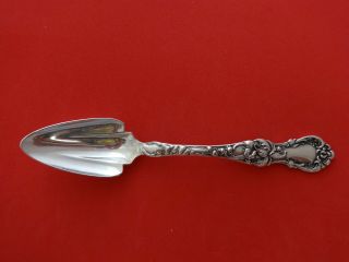Floral By Wallace Plate Silverplate Grapefruit Spoon 6 "