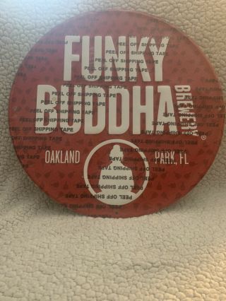 Funky Buddha Brewery Logo Tin Tacker Metal Beer Sign